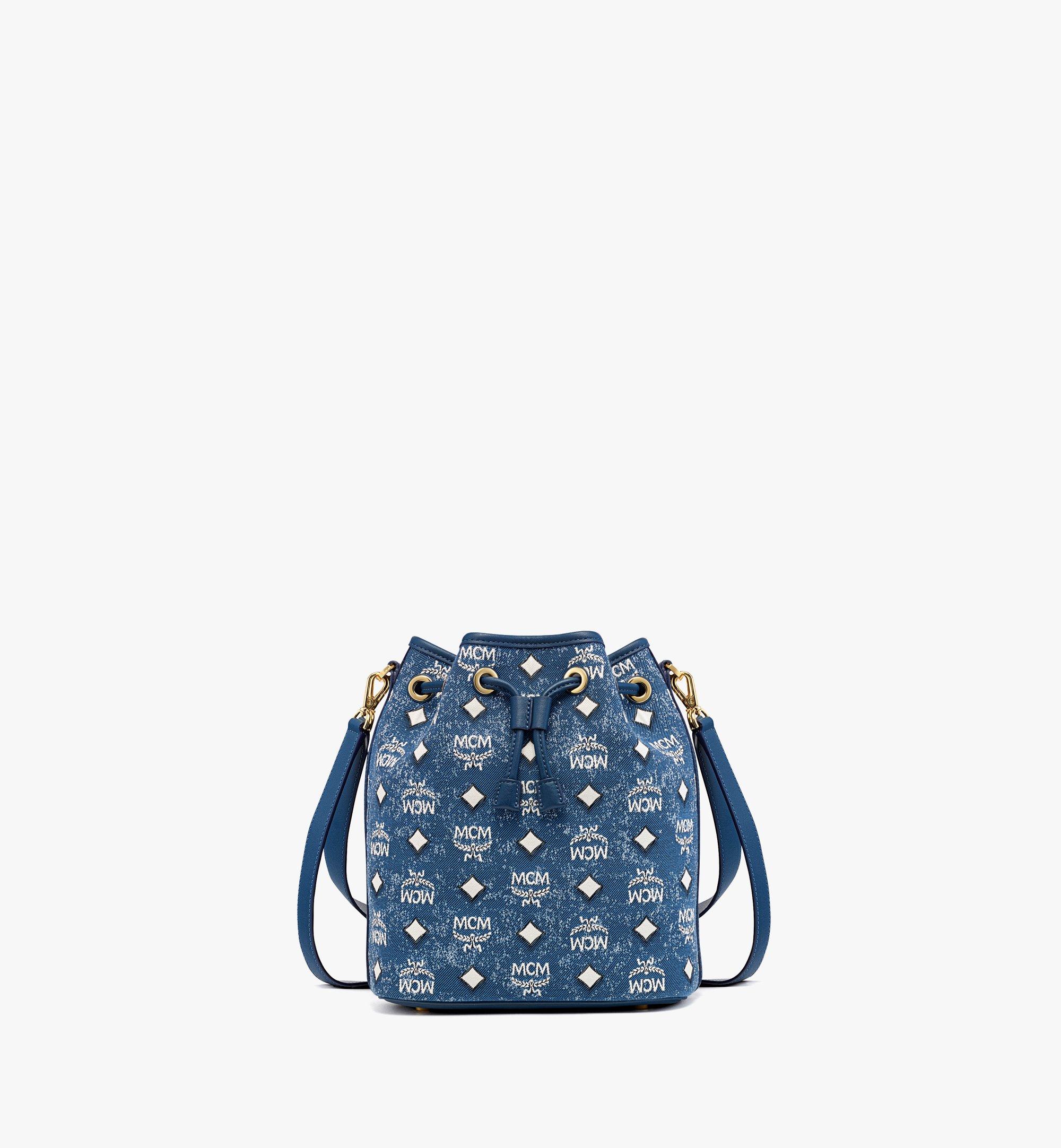 Dessau Drawstring in Vintage Denim Jacquard 1
